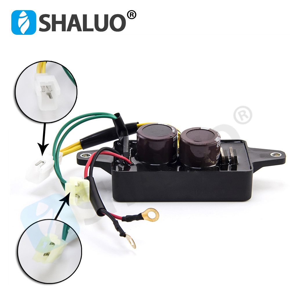 SHT11500 220V 380V AVR Automatic Voltage Regulator For Sawafuji HONDA Generation Single Three Phase 