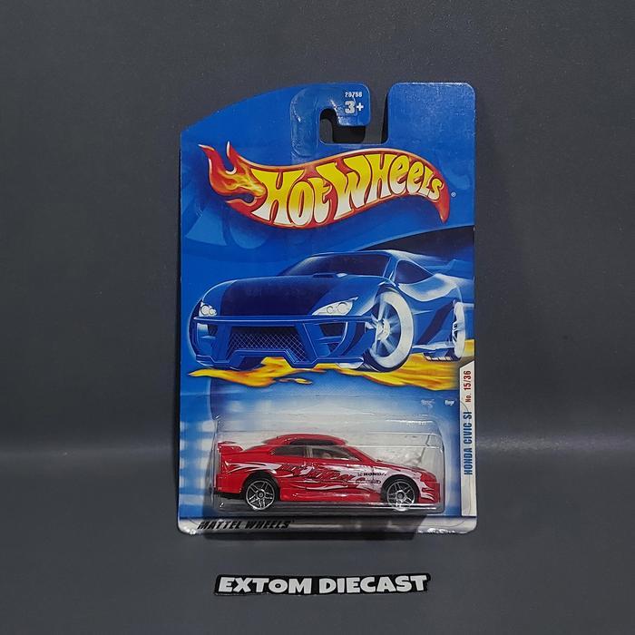 Hotwheels Honda Civic SI Red First Edition BEST