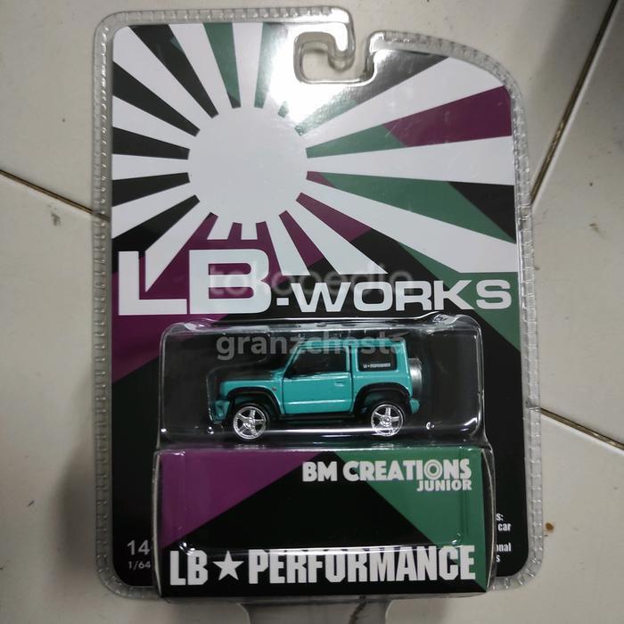 BM Creations 2019 LB Works Suzuki Jimny RHD, glitter green BEST