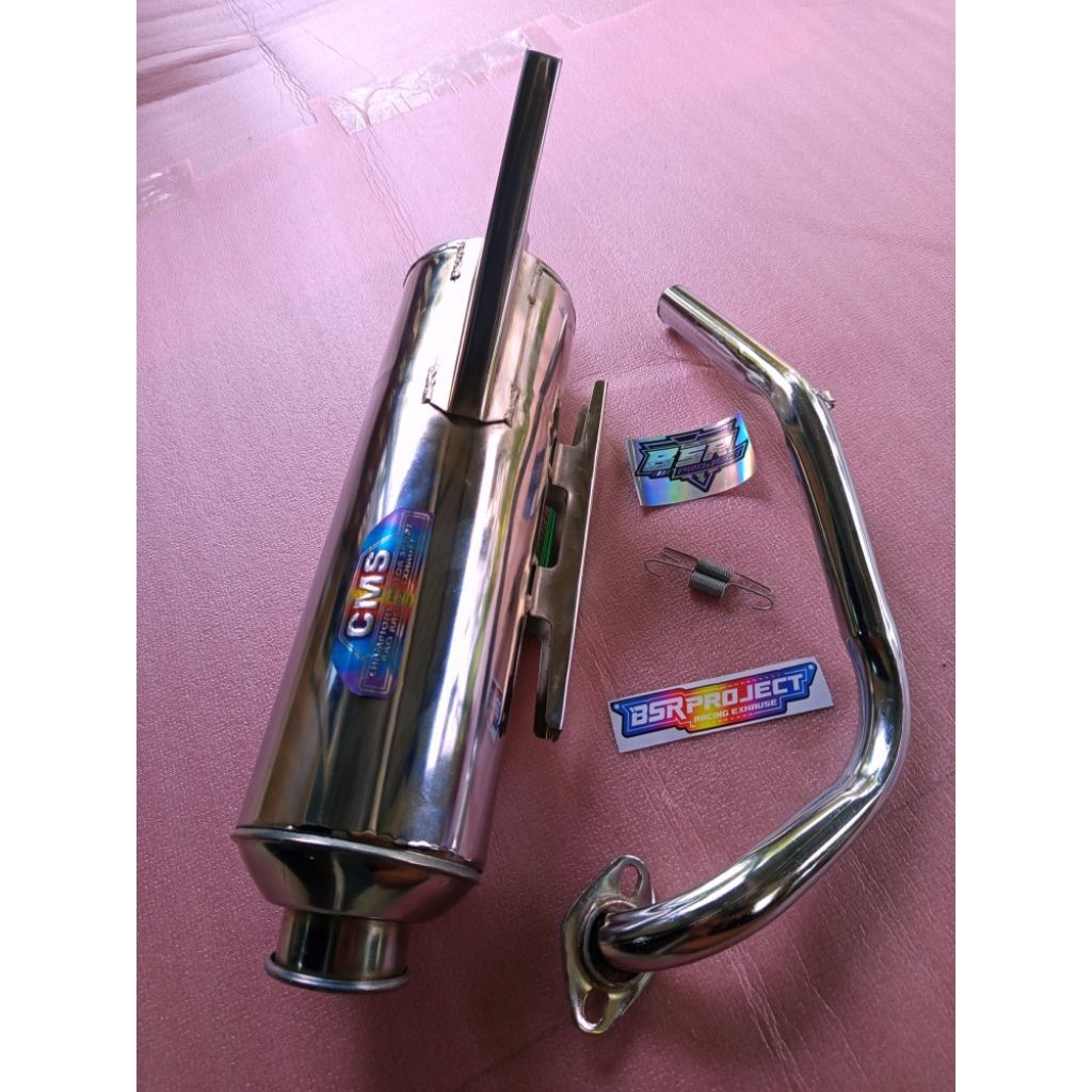 Knalpot Racing CMS Full krum Beat Vario Mio Scoopy Genio Spasy Spin Nex