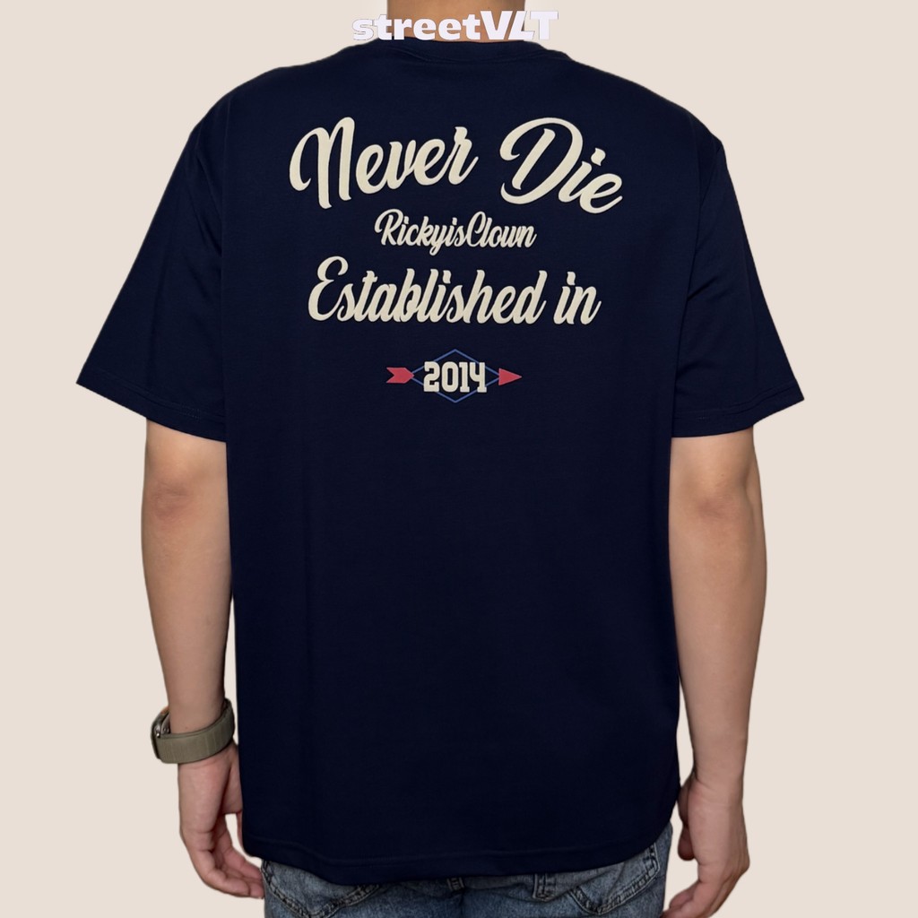 RIC Ricky is Clown Never Die Suede Foam Tee