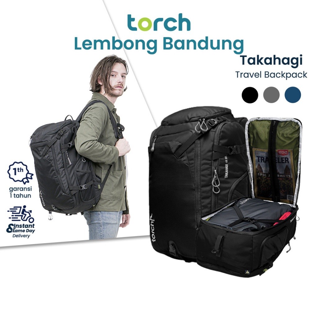 TORCH Tas Travel Backpack Takahagi 40L
