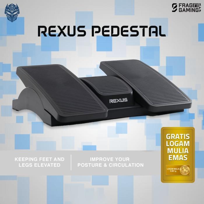 Rexus Pedestal Ergonomic Footrest Angle RexusPedestal Foot rest