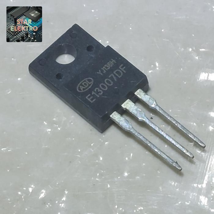E13007DF To-220f E13007 ADL 8A 400V 13007 13007DF Transistor Power BJT NPN TERBAIK...