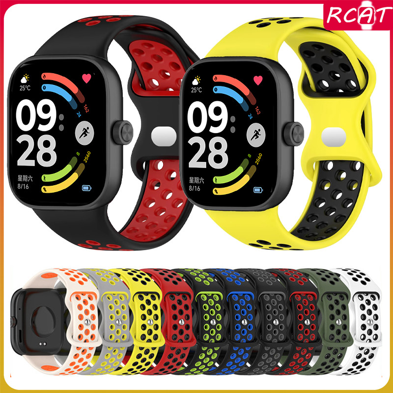 Silicone Strap Redmi Watch 6 5 / Redmi Watch 4 Strap Tali Jam Tangan Smartwatch Xiaomi Mi Band 8 Pro