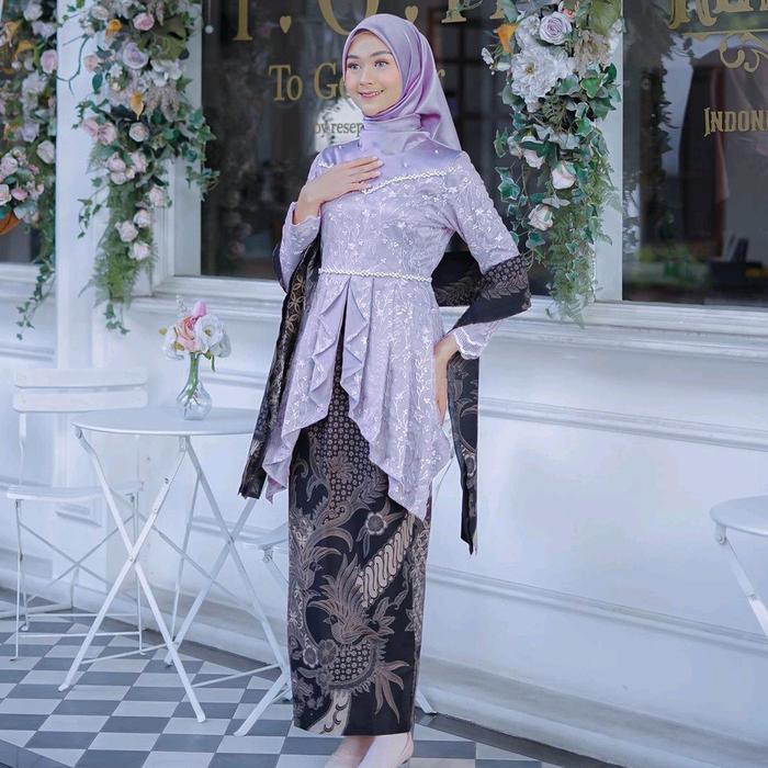 - NEW ARRIVAL BAJU KEBAYA BRUKAT TULLE MODERN KEBAYA WISUDA KEKINIAN ATASAN KEBAYA REMAJA DEWASA ALL