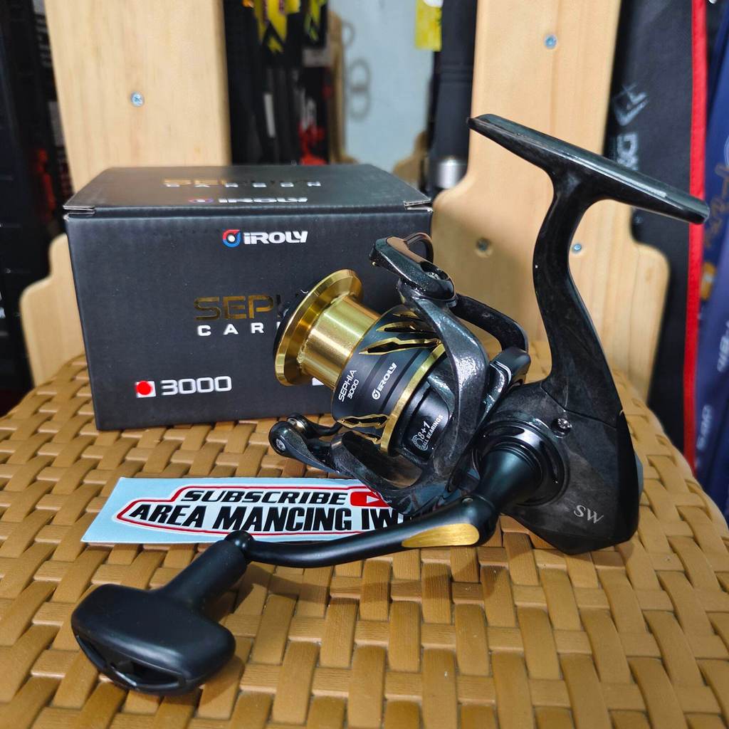 Promo toko Reel IROLY SEPHIA+ SW & SEPHIA CARBON 500 800 1000 2000 3000 4000 6000