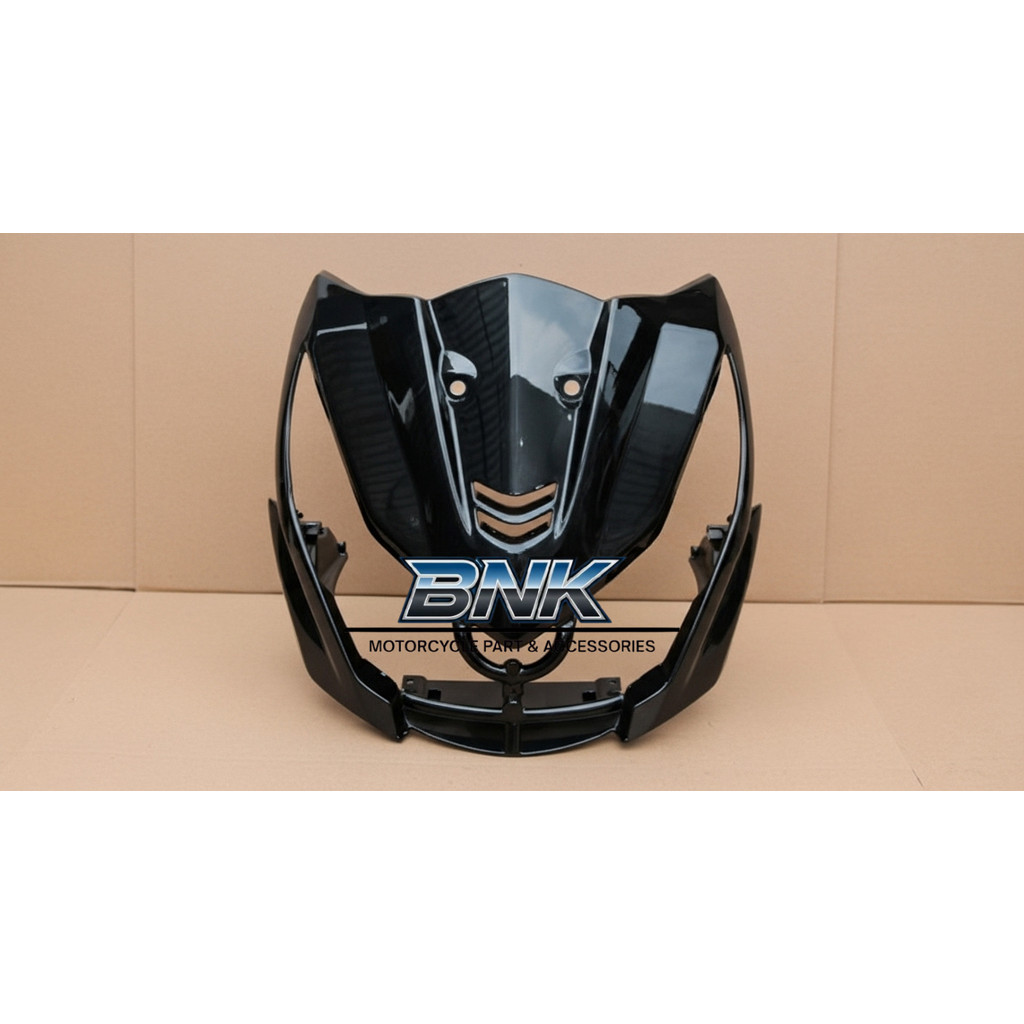 TAMENG DEPAN BEAT FI 2012 2013 2014 2015 HITAM GLOSSY - BODY LAMPU BEAT FI HITAM