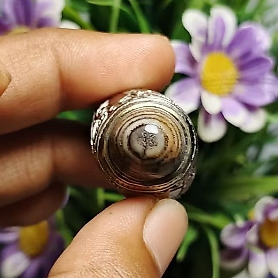 Cincin Batu Akik Jipen Sisik Ular Madura Puser Bumi
