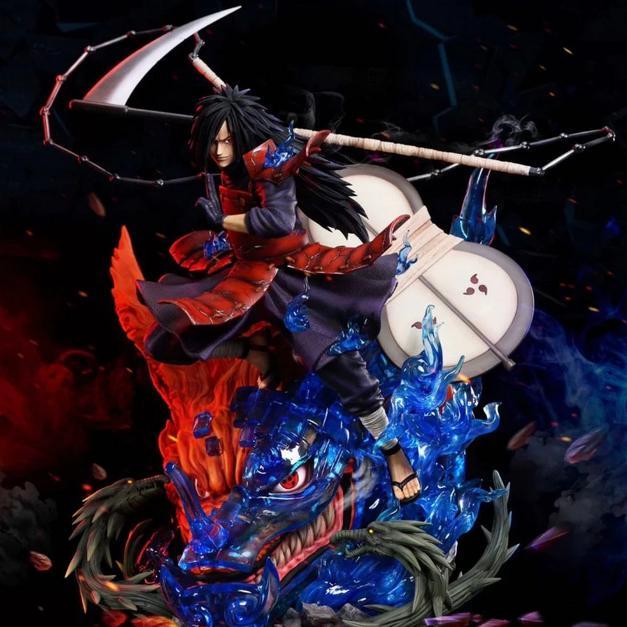 Statue Naruto Shippuden From JT Studio Madara Kyubi Edo Tensei 40cm Figur Koleksi Premium untuk Peng