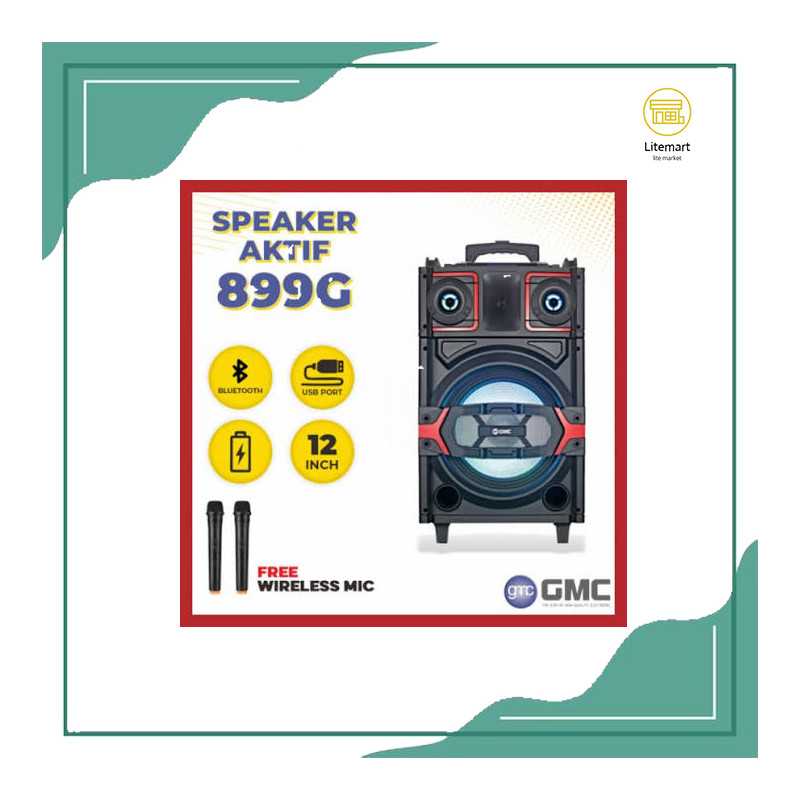 GMC SPEAKER PORTABLE 12" GMC 899 G