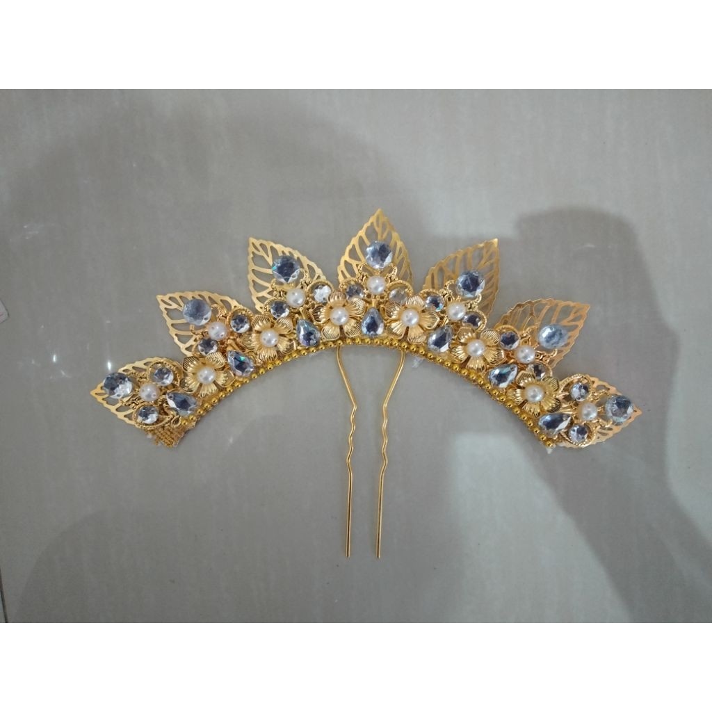 READY Aksesoris tusuk sanggul bunga| Aksesoris Tari/tusuk sanggul 7daun/aksesoris hairpin
