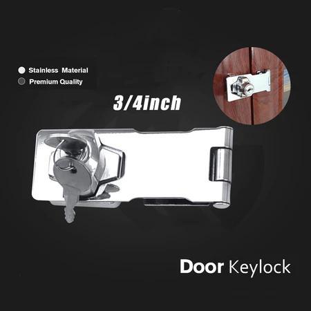 Overpal Kunci / Kunci Hasp Lock / Overpal Gembok / Haps Lock 3/4 Inch Stainless Tebal/Overpal Kait -