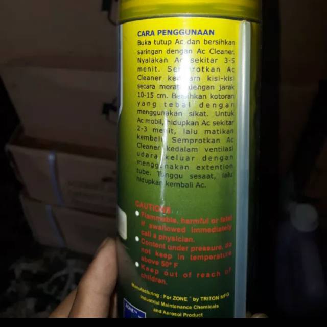 Pembersih ac ac cleaner zone /arana