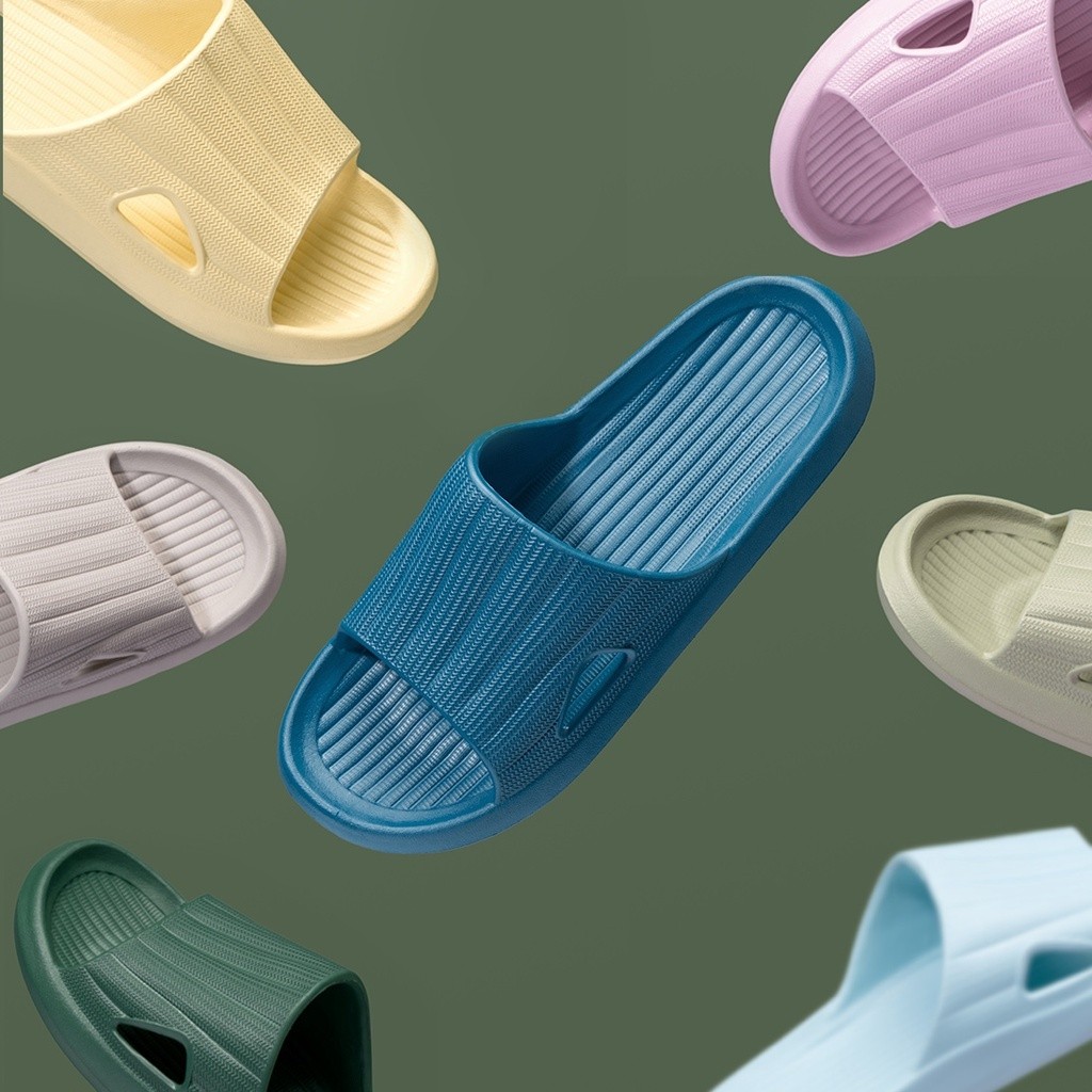 ONLINE MINISO Sandal MINISO Convenient Lightweight Bath Slippers Miniso Sandal Rumah Miniso Sandal W