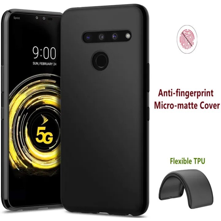 CASE FOR LG V60 / V50 / V40 / V30 / V20 SOLID PREMIUM MATTE CASE SLIM ARMOR ANTI FINGERPRINT ANTI SH