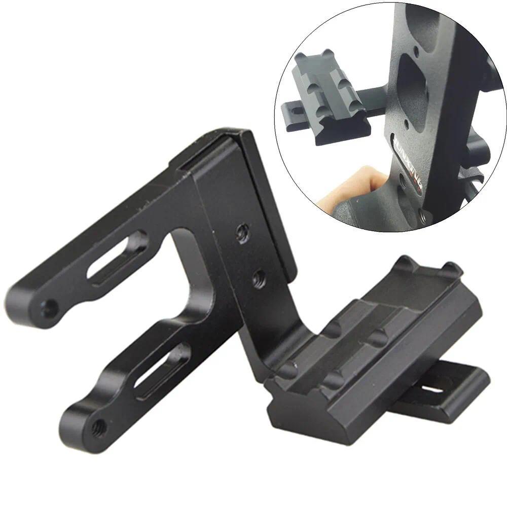 1pc Archery Bow Sight Bracket Laser Sight Scope Mount Holder CNC Aluminum Compound Recurve Bow Outdo