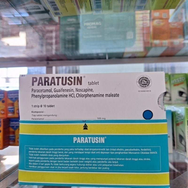 PARATUSIN TABLET & SIRUP (Obat Batuk Flu Anak & Dewasa) - KDY