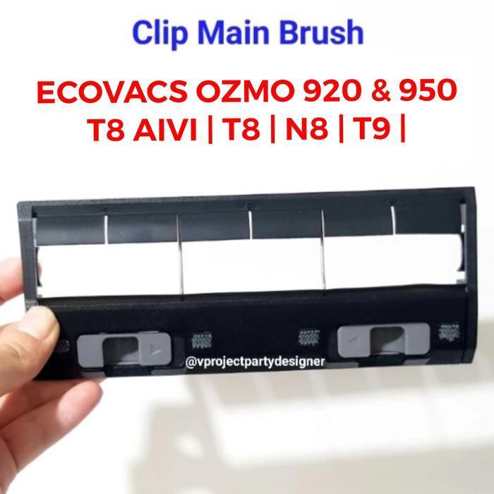 Ecovacs Deebot Ozmo T8 aivi ozmo 920 950 clip main brush - Hitam