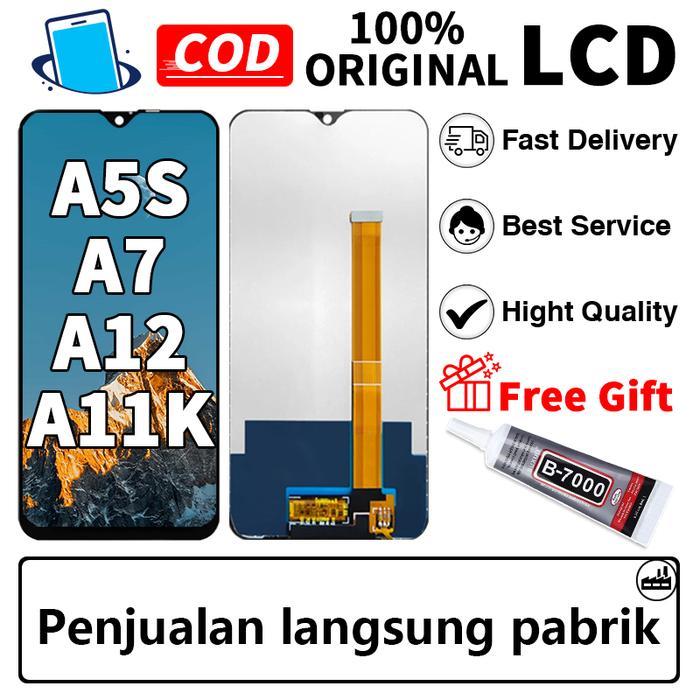 LCD For oppo A5S / A7 /  3 / 3i  / A12 / A11k Fullset Ori Layar asli Touchscreen - AAA+, LCD A5S