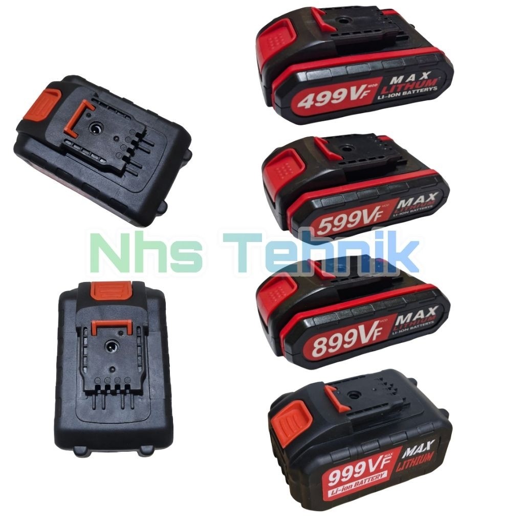ALIANSHOP BATERAI BOR CORDLESS 48Vf 98VF 199VF  499VF 899VF BATERAI BOR BONGKYO TOOLKING DLL