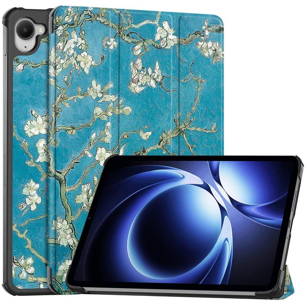 For  Redmi K Pad 2025 Case 8.8 Inch PU Leather Tri-Folding Magnetic Stand Back Tablet Cover for Redm