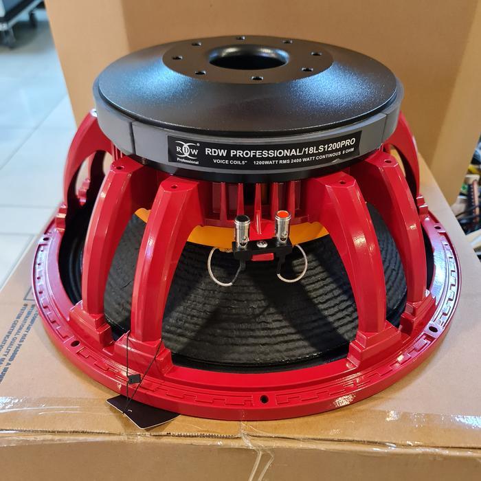 Componen Speaker RDW 18LS1200 18 LS1200PRO Coil 5 Inc Original