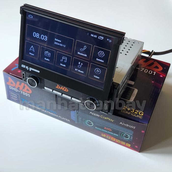 TergacorHeadunit Android Double Din Android 7 inch DHD - 2 / 32 GbTerbaik