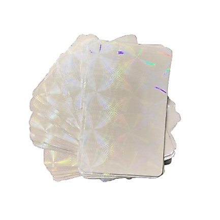 (TMM) Stiker Anti Gores Laminating Hologram KTP SIM Kartu Kredit Credit Card ATM Lem Praktis Bisa pa