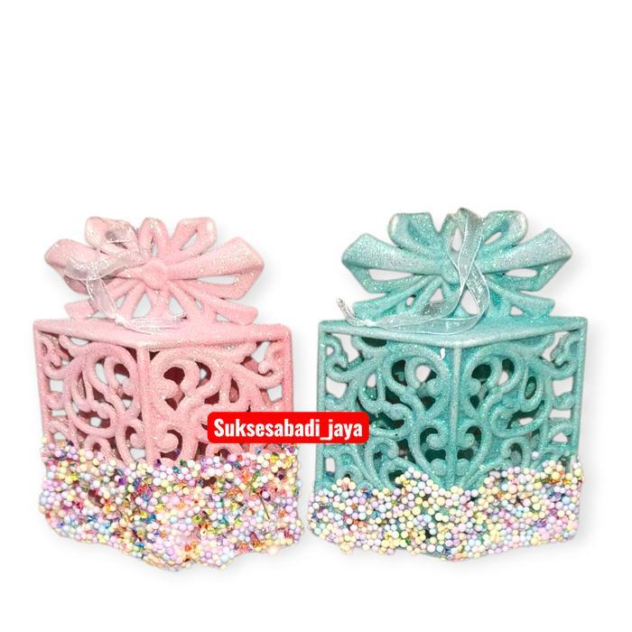 Christmas Decor = Hiasan Gantung Natal RAINBOW GIFT, RAINBOW SNOWFLAKE & RAINBOW CIRCLE / Hiasan Gan