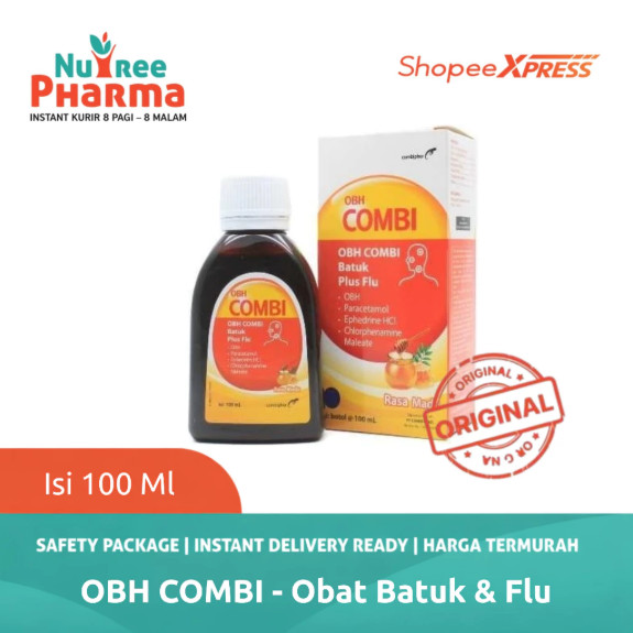 OBH Combi Plus Batuk Flu Madu 100ml