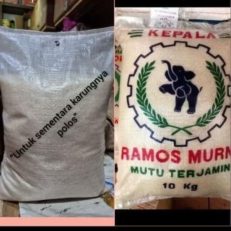 ready Beras Ramos Cap Gajah 10kg Pulen Berkualitas