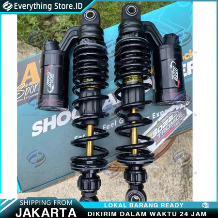 shockbreaker copy ktc shok tabung atas as gold skok tabung atas as gold 320mm 340mm 340 320 BLACK SE