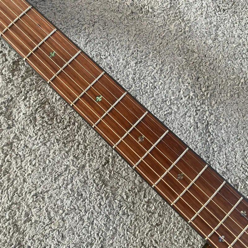J289 ESP LTD320D 41 Acoustic Guitar Solid Top, Walnut Back & Sides  Demo ModelOverstock