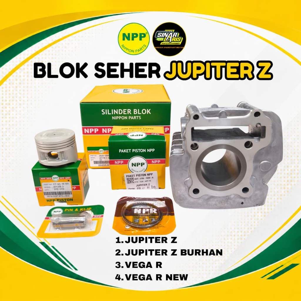 BLOK JUPITER Z NPP CYLINDER BLOCK JUPITER Z VEGA R NEW NPP BLOK SEHER JUPITER Z
