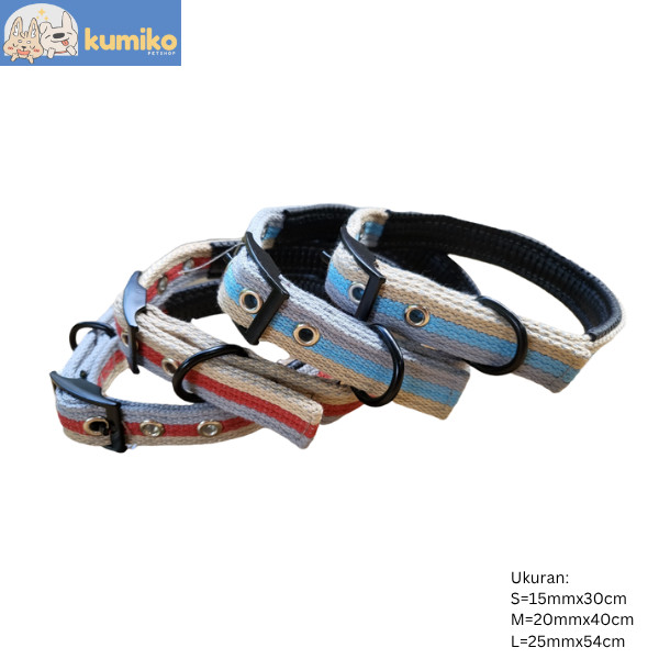 KALUNG ANJING FABRIC - COLLAR ANJING - DOG COLLAR