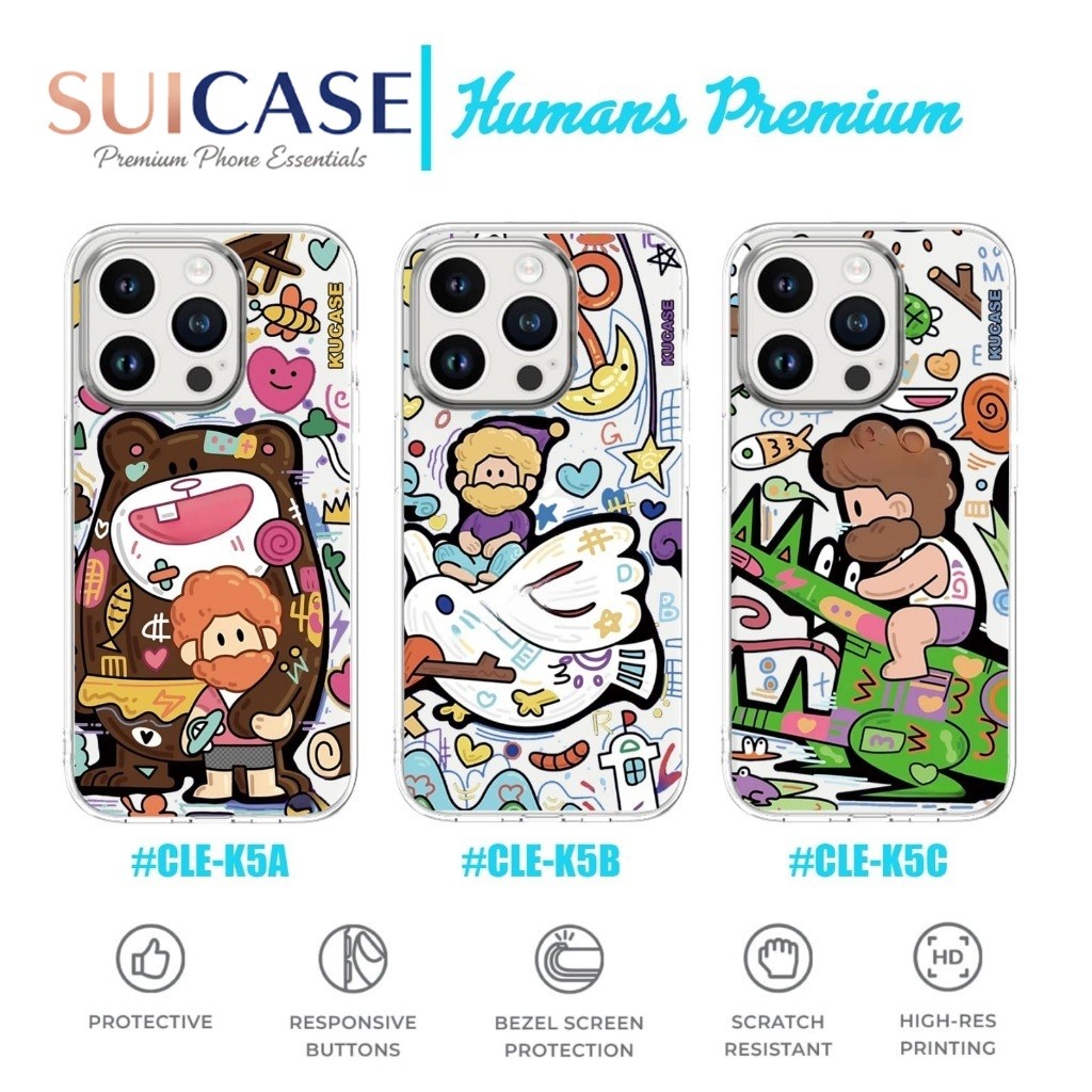 Suicase Casing Oppo A3 Pro Oppo A3X Oppo A3 Nfc Softcase Premium Clear Case Bening Transparan Motif 