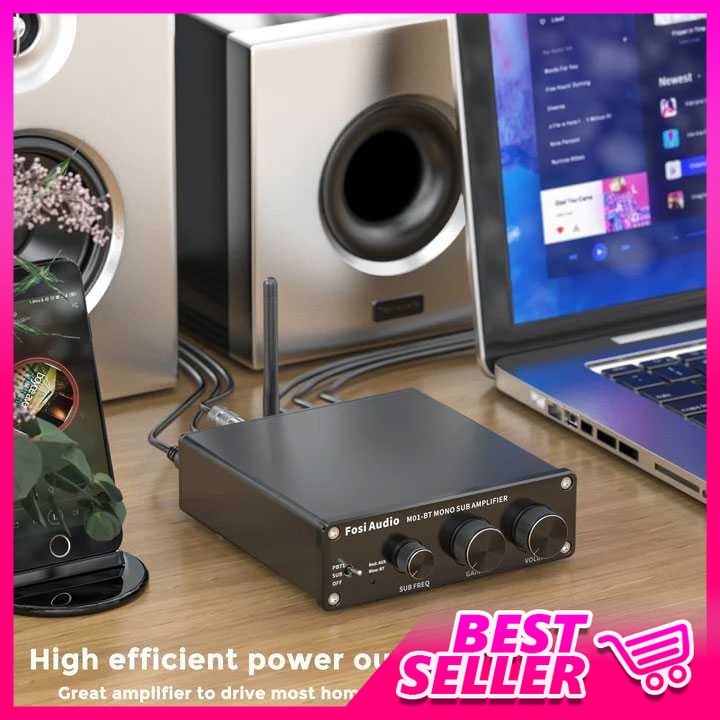 Fosi Audio Subwoofer Amplifier Mono Channel 300W TDA7498E - M01-BT