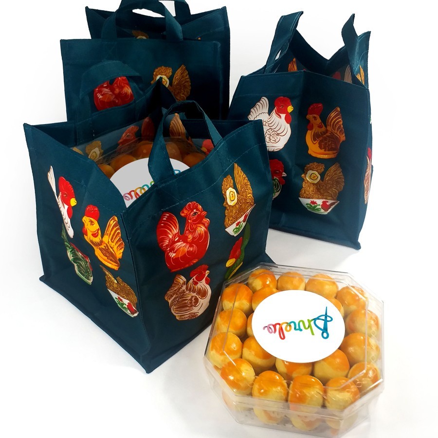 Accessories Terlaris-[ Bongkar Gudang ] Tas Hampers Kue Kering Hari Raya Kastengel IGOR Celengan Aya