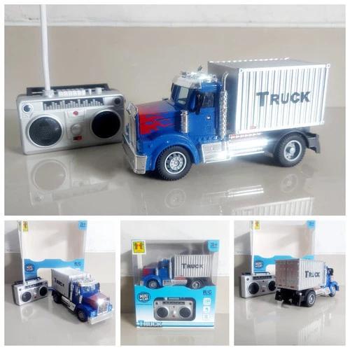 Promo Rumi Project Rc Car Truk Kontainer Transformers Remote Control - Mainan Mobil Box Anak Edukati