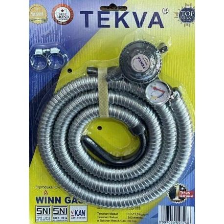 REGULATOR WINN GAS TEKVA PAKET SELANG REGULATOR GAS ANTI BOCOR