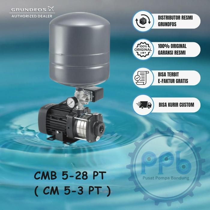 Grundfos Pompa Booster CMB 5-28 PT ( CM 5-3 PT )
