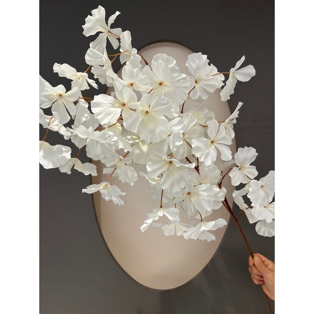 Bunga Artificial Snow CherryBlossom