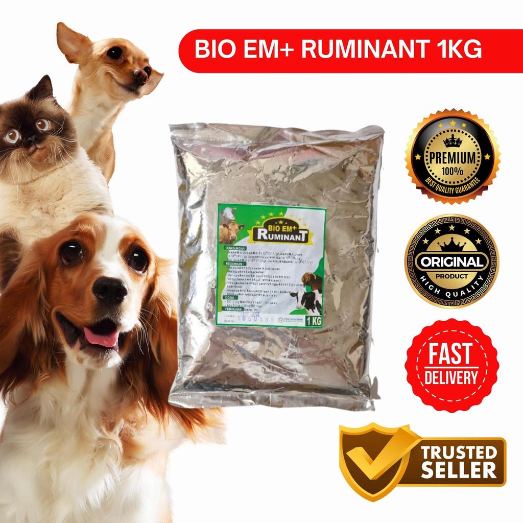 BIO EM+ 1 Kg Ruminant - Probiotik Serbuk Ternak - probiotik sapi - Probiotik Kambing