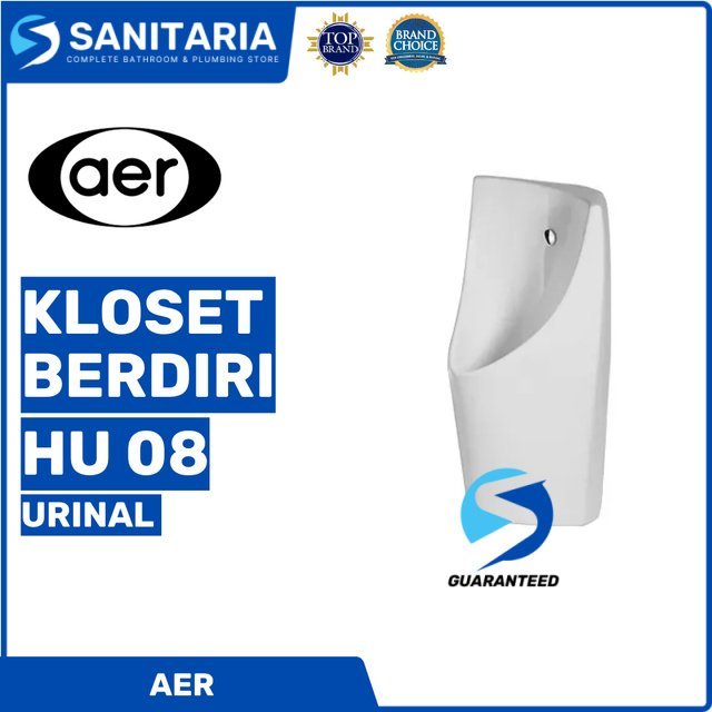 Kloset Berdiri/ Urinoir/ Wall Standing Urinal Hu 08 Aer