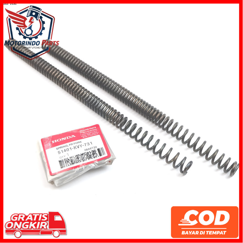 per shock depan beat karbu - per shock beat KVY motor