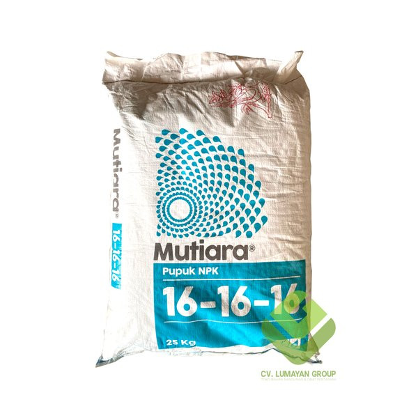 Pupuk NPK Mutiara 161616 5 Kg Kemasan Ziploc
