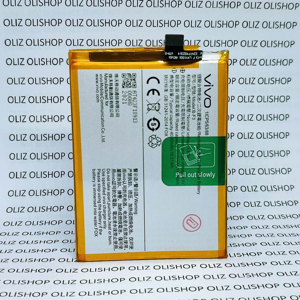 BATERAI BATRE VIVO Y91C 1820  B-F3 ORIGNAL PSTJKT