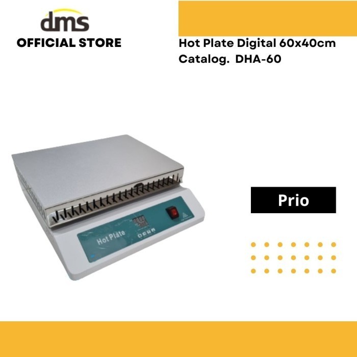Digital Hot Plate laboratorium 60x40cm Prio