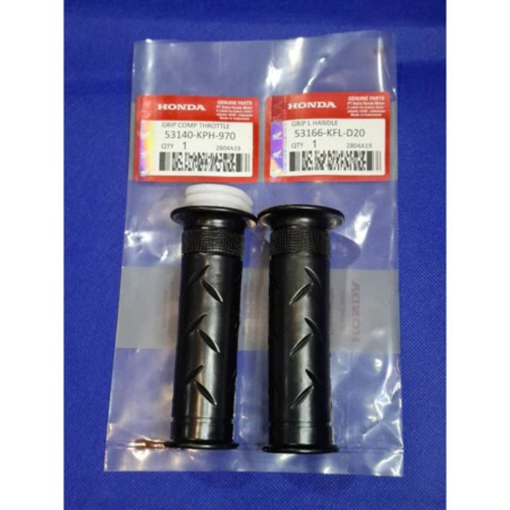 Grip Handfat + Pipa Gas Honda Supra X 125 Karisma Kirana Original Honda